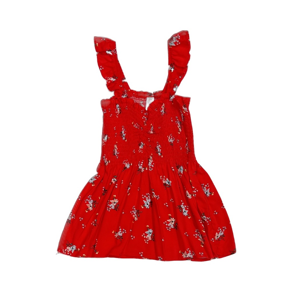 NoBo Red Floral Tank Top